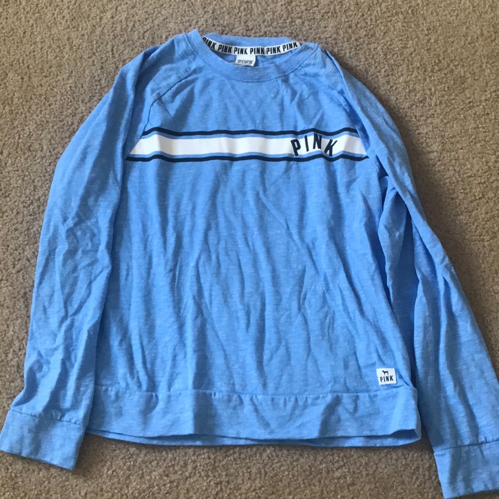 vs pink long sleeve